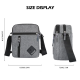 2025 Men's Messenger Bag Crossbody Shoulder Bags Men Small Sling Pack For Work Business Waterproof Oxford Packs Satchel Purse