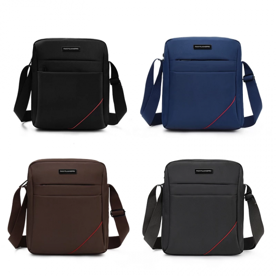 Carneyroad Men's bag Messenger Shoulder Bag Waterproof Oxford Handbags for iPad Business office Bag for Men