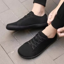 Summer Men's Casual Sports Shoes, Men's and Women's Wide Version Barefoot Shoes Outdoor Running Casual Shoes, Minimalist Shoes