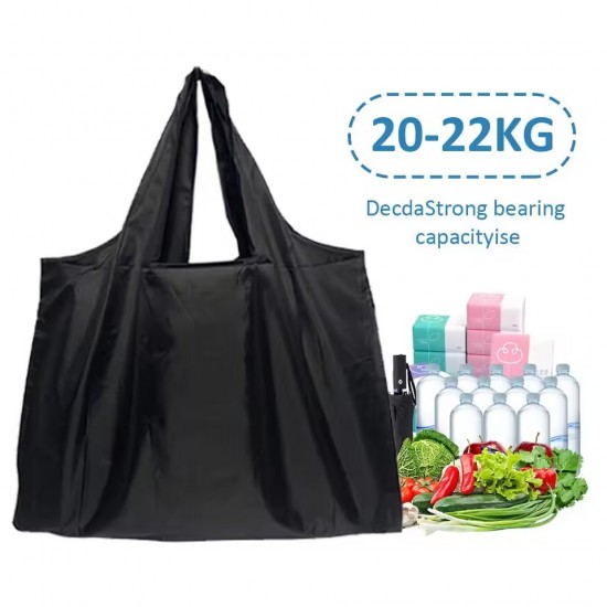 Shopping Bag Tote Bag Foldle Grocery Organizer Reusable Handbags Shoulder Bags Convenient Large-Capacity Large Tote For Fashion